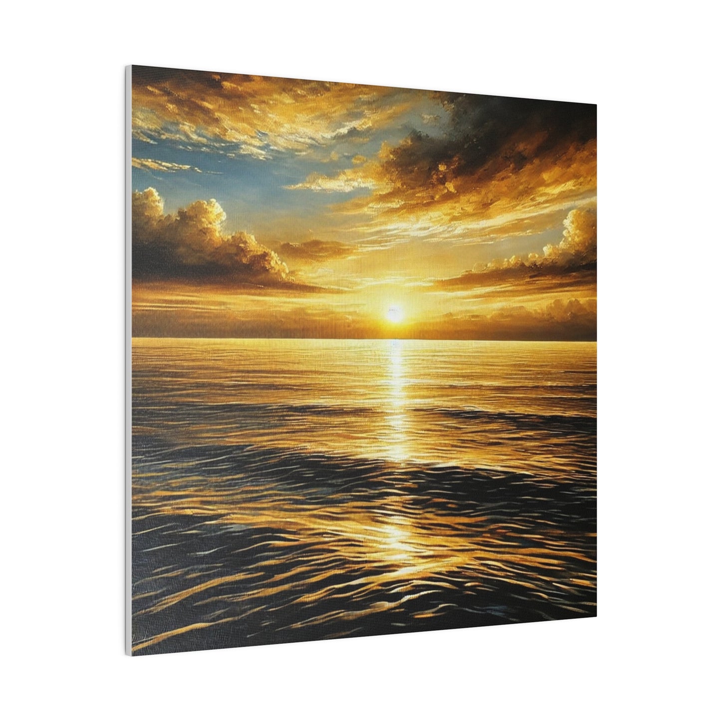 Sunset on a Matte Canvas, Stretched, 0.75"