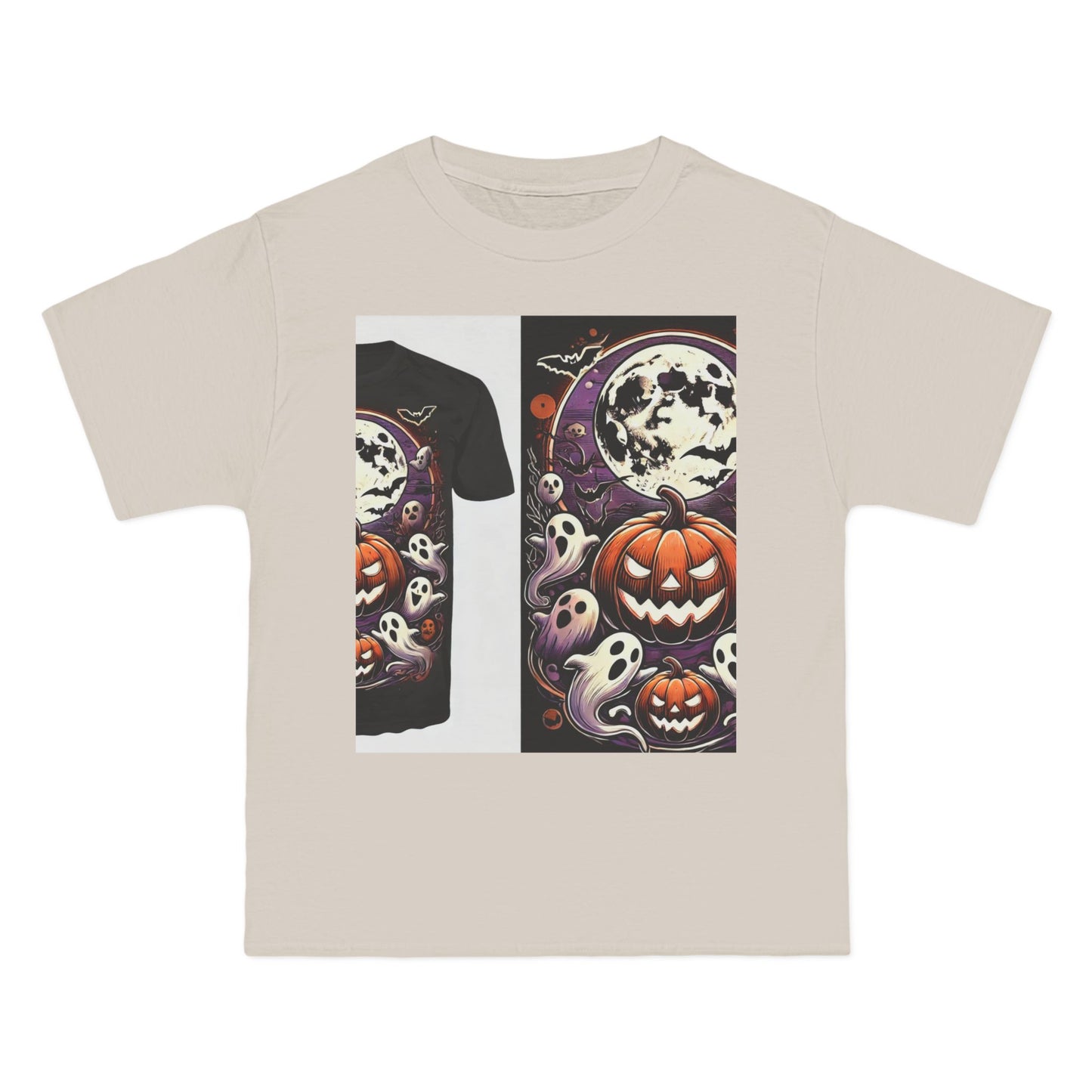 Halloween Short-Sleeve T-Shirt, With Front / Back Print