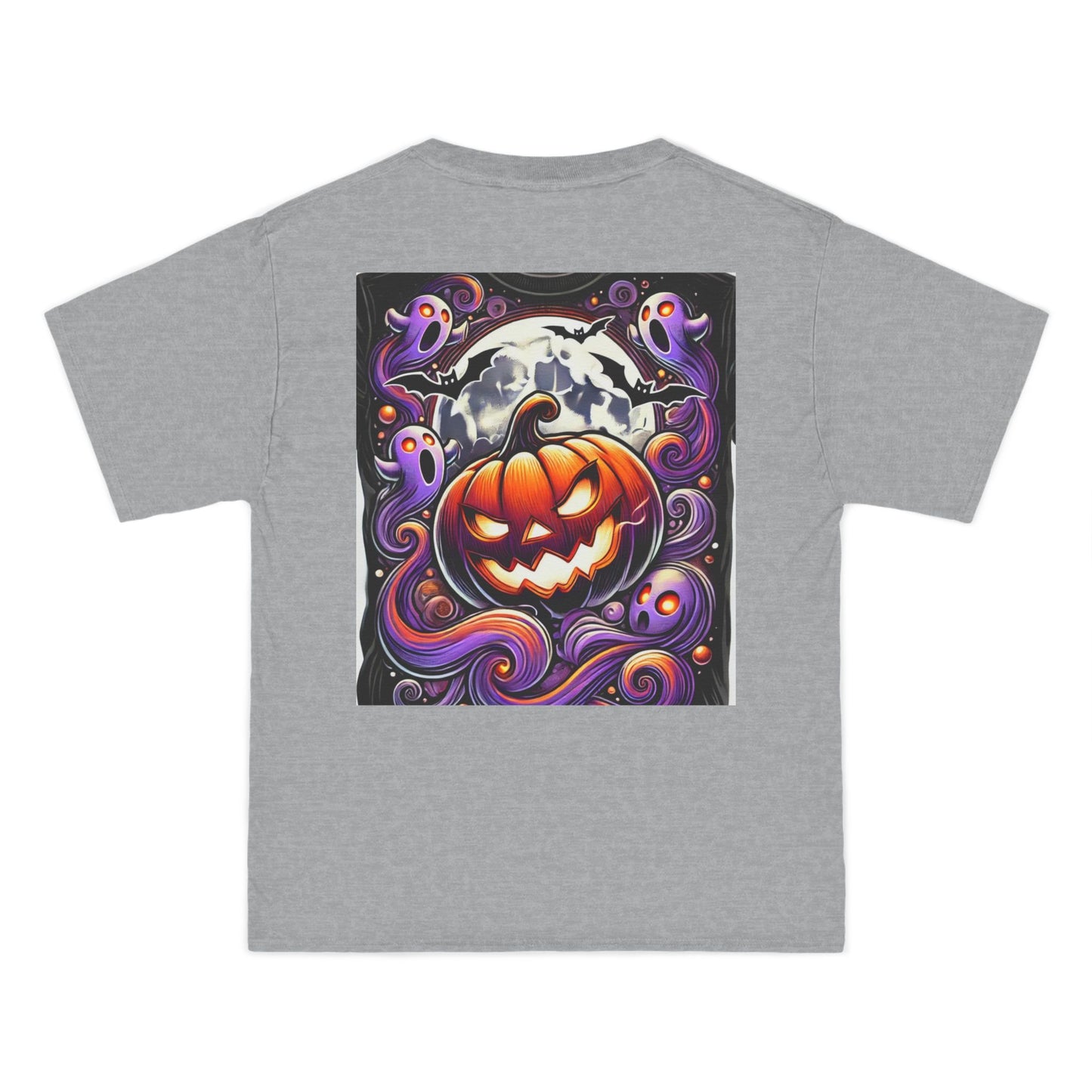 Halloween Short-Sleeve T-Shirt, With Front / Back Print