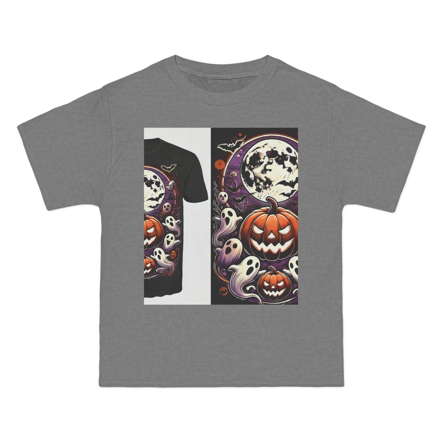 Halloween Short-Sleeve T-Shirt, With Front / Back Print