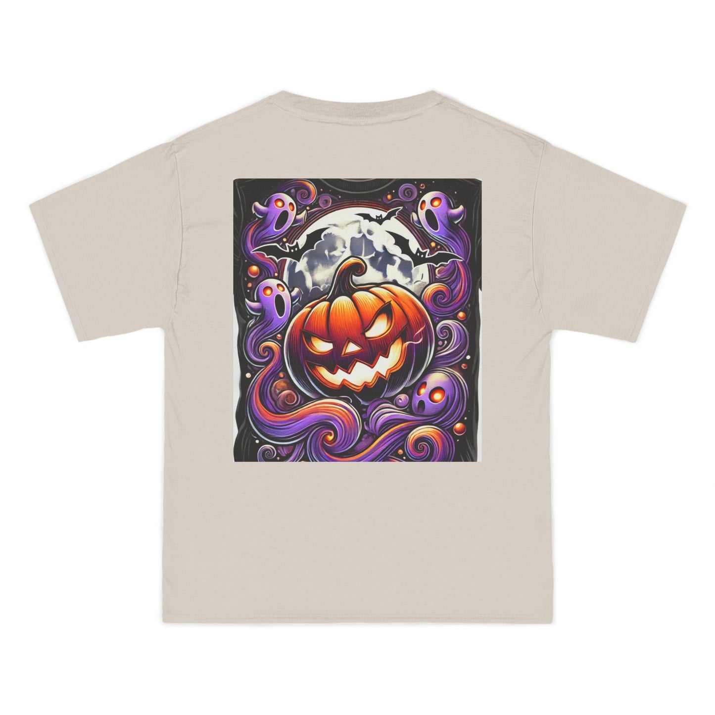 Halloween Short-Sleeve T-Shirt, With Front / Back Print