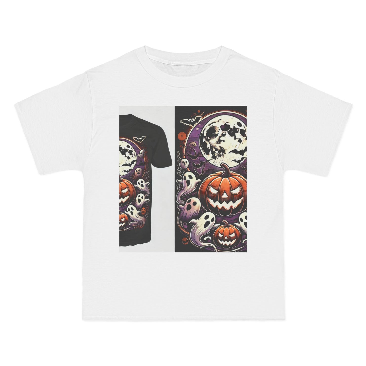 Halloween Short-Sleeve T-Shirt, With Front / Back Print