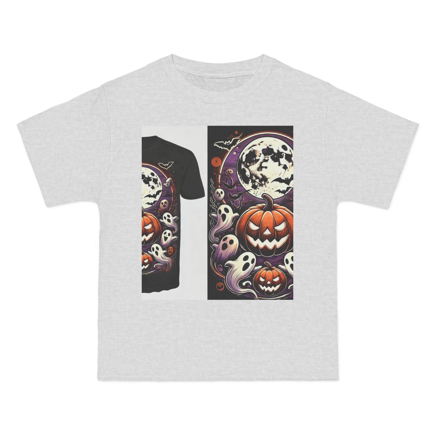 Halloween Short-Sleeve T-Shirt, With Front / Back Print