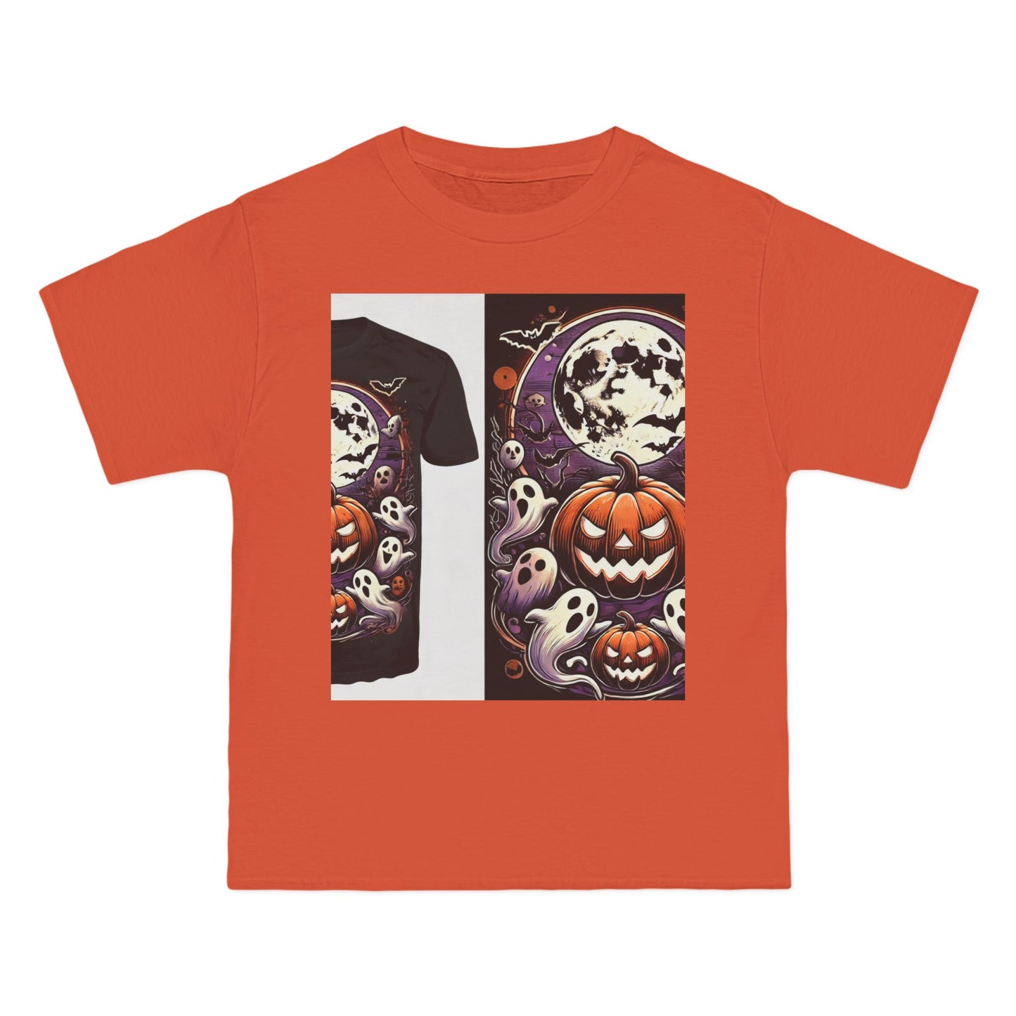 Halloween Short-Sleeve T-Shirt, With Front / Back Print