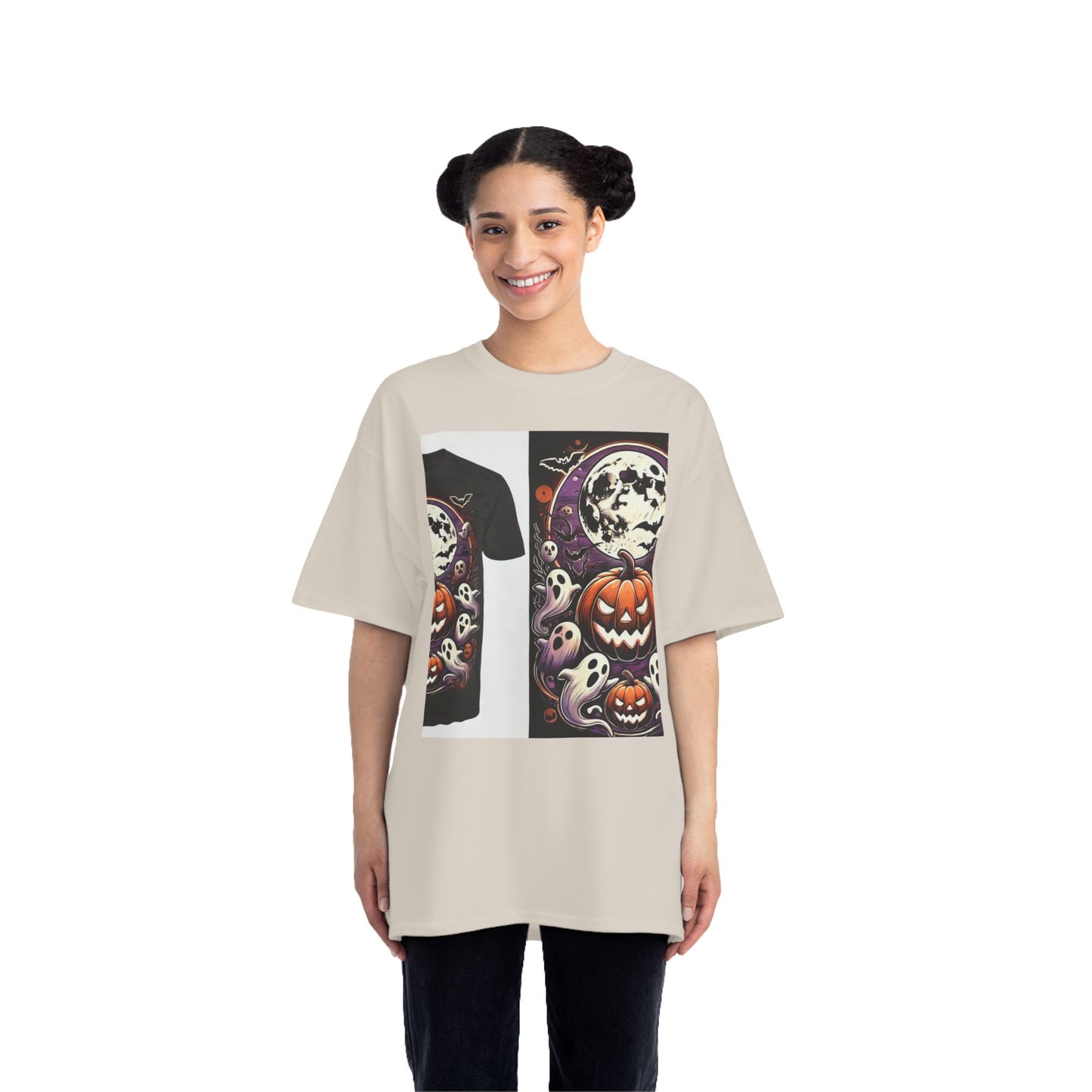 Halloween Short-Sleeve T-Shirt, With Front / Back Print