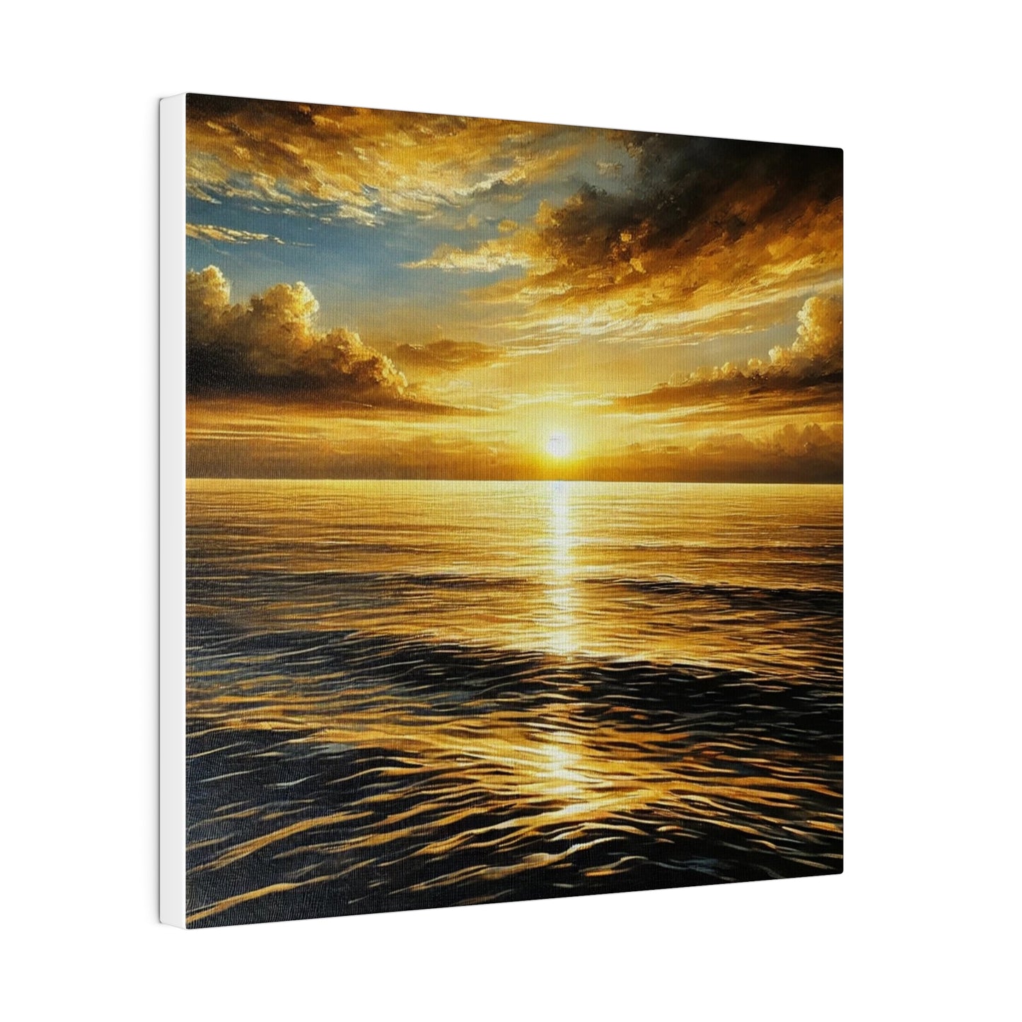 Sunset on a Matte Canvas, Stretched, 0.75"