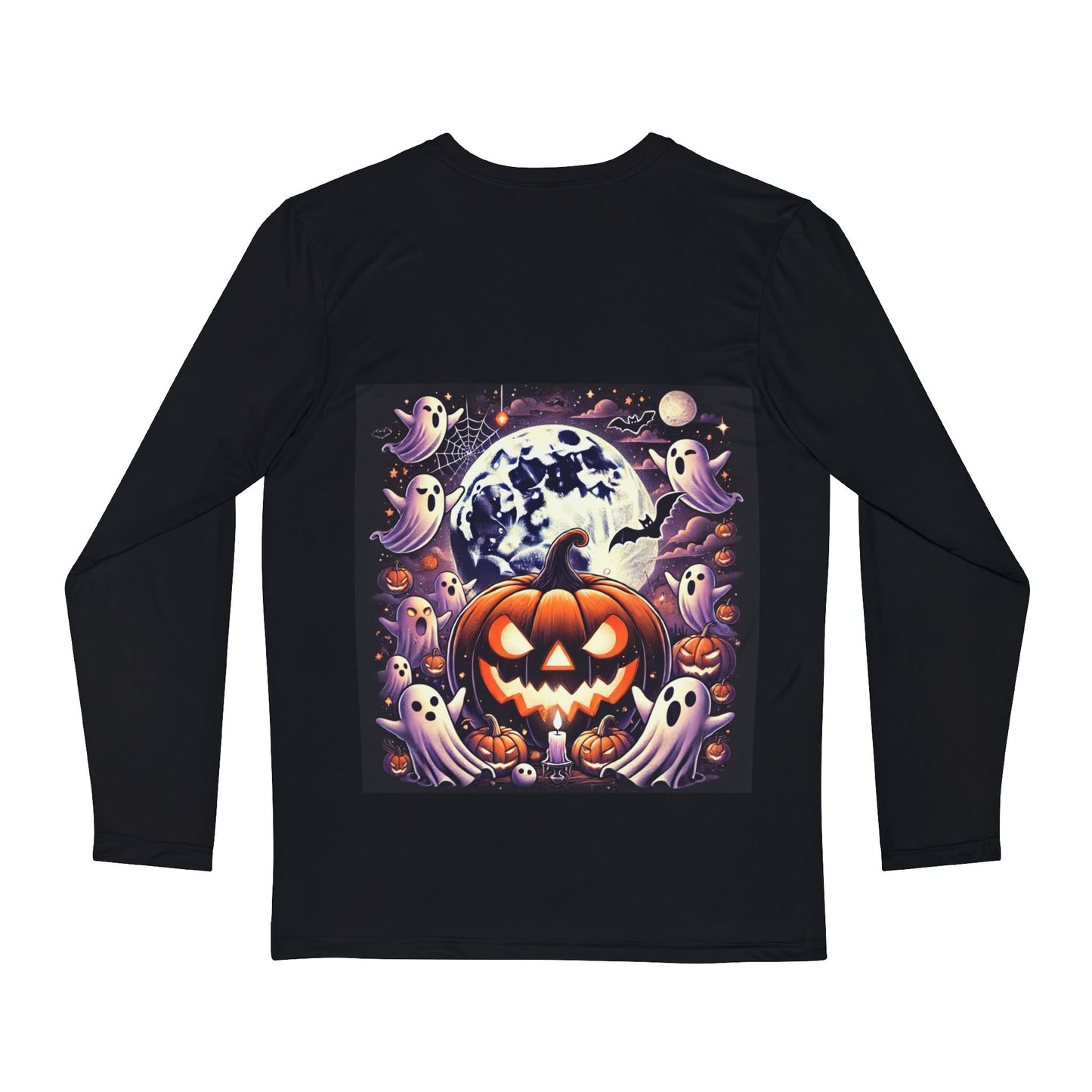 Halloween Long Sleeve Shirt (AOP) with Front / Back Print