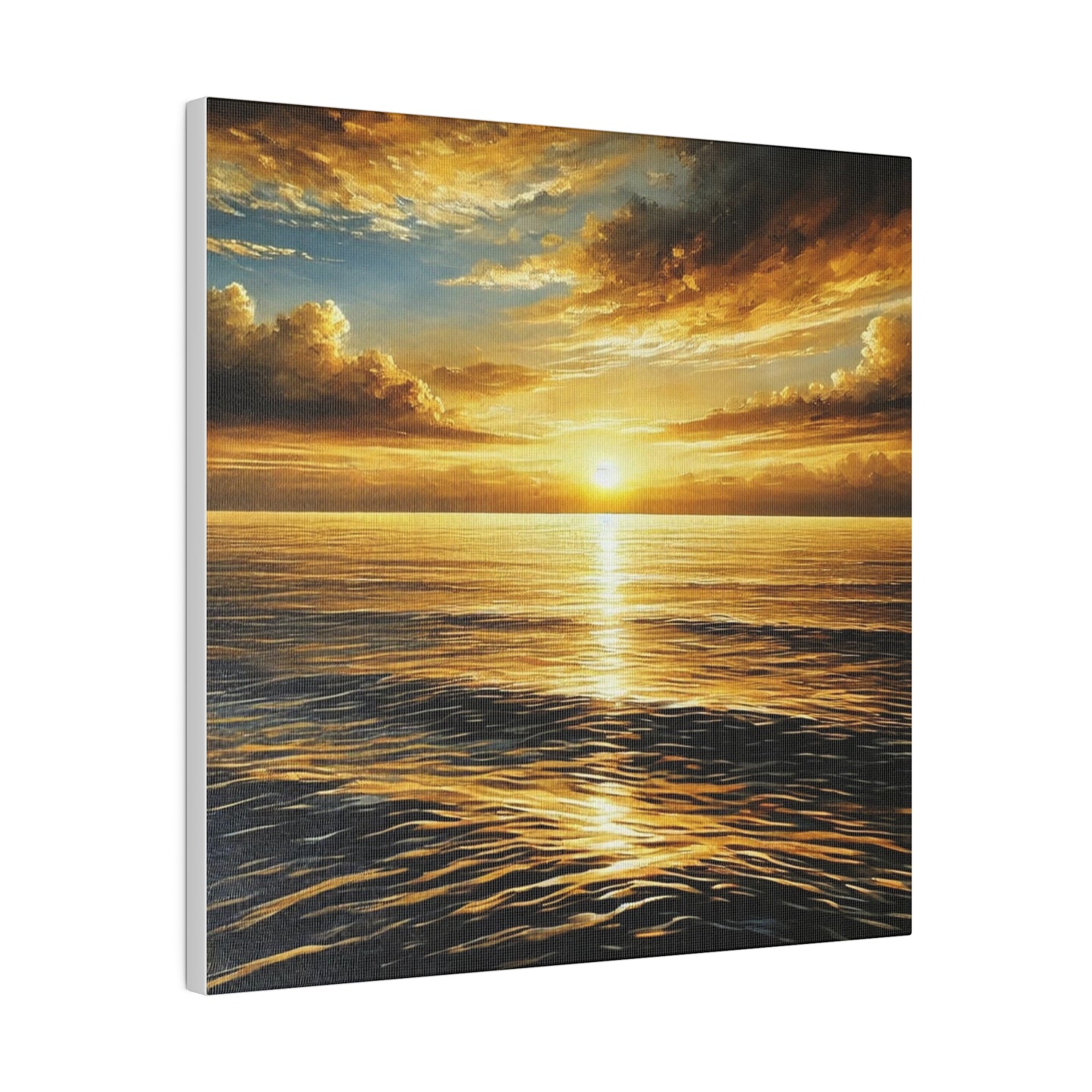 Sunset on a Matte Canvas, Stretched, 0.75"