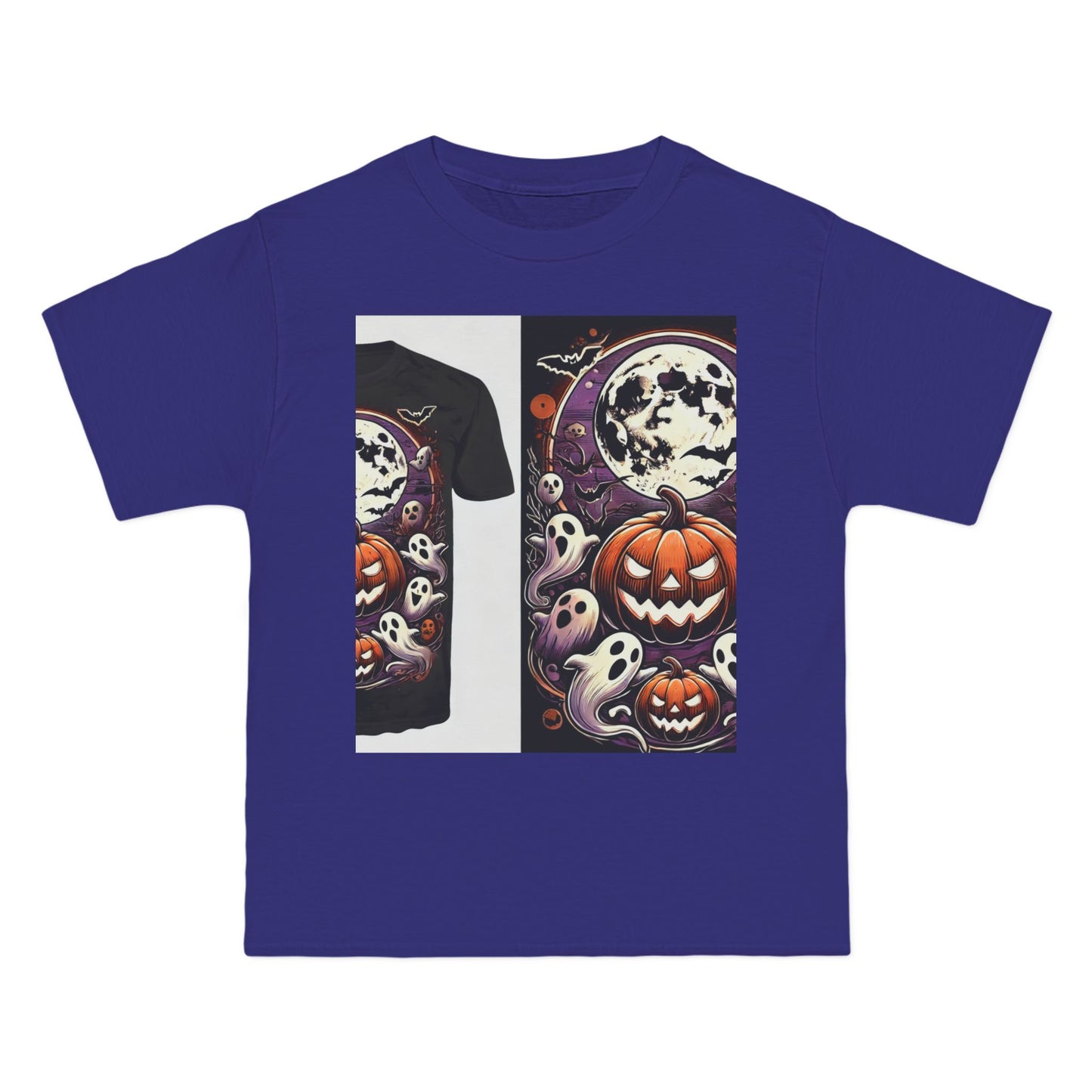 Halloween Short-Sleeve T-Shirt, With Front / Back Print