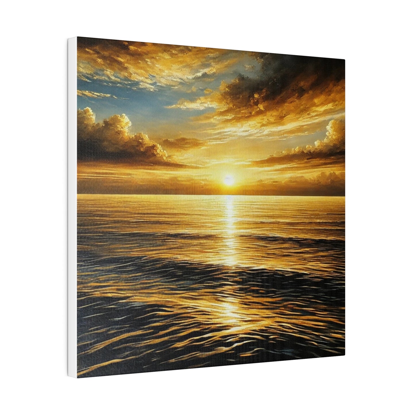 Sunset on a Matte Canvas, Stretched, 0.75"