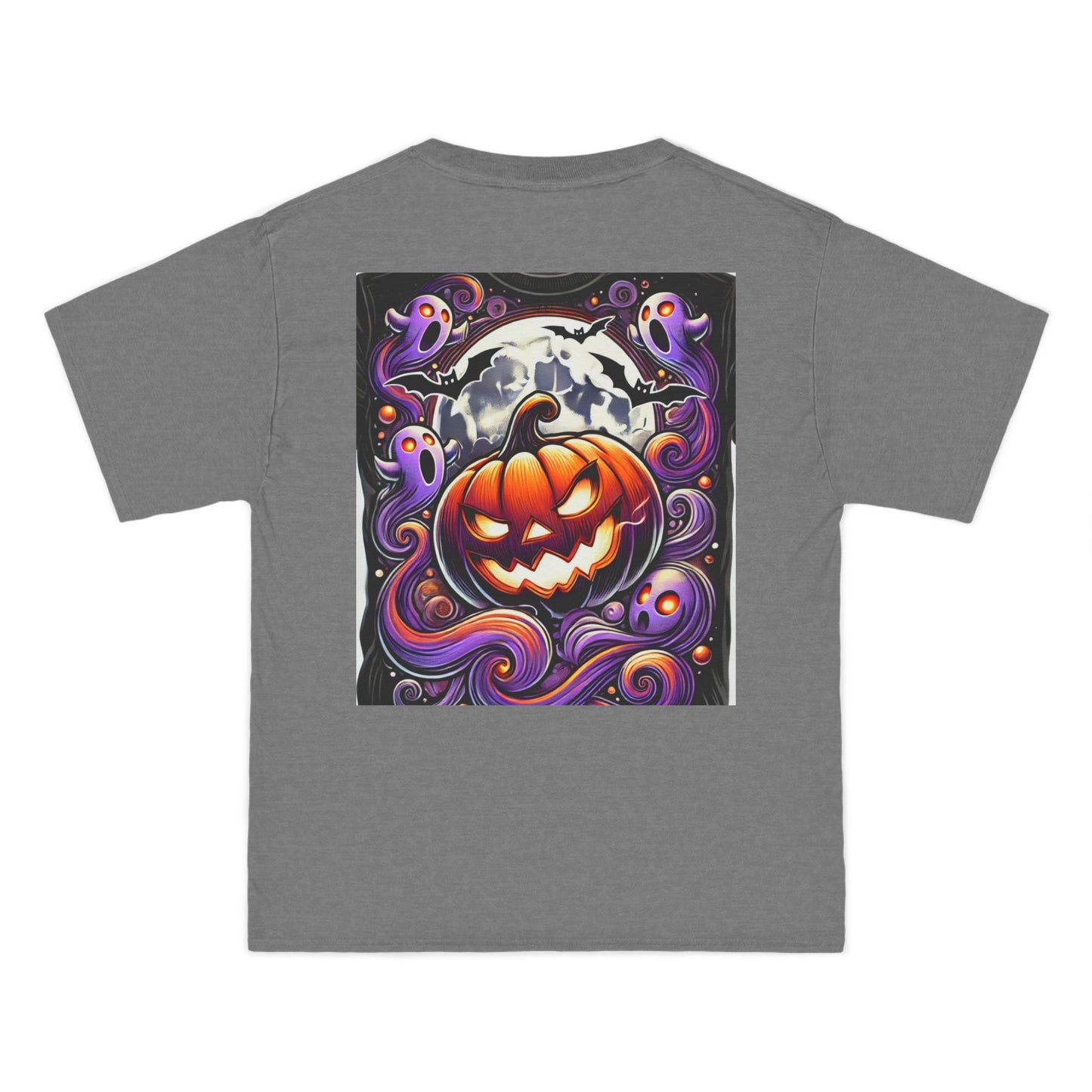 Halloween Short-Sleeve T-Shirt, With Front / Back Print