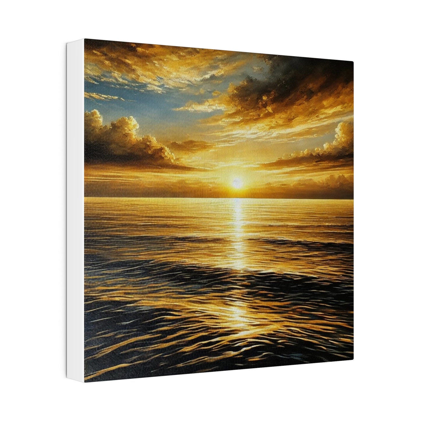 Sunset on a Matte Canvas, Stretched, 0.75"