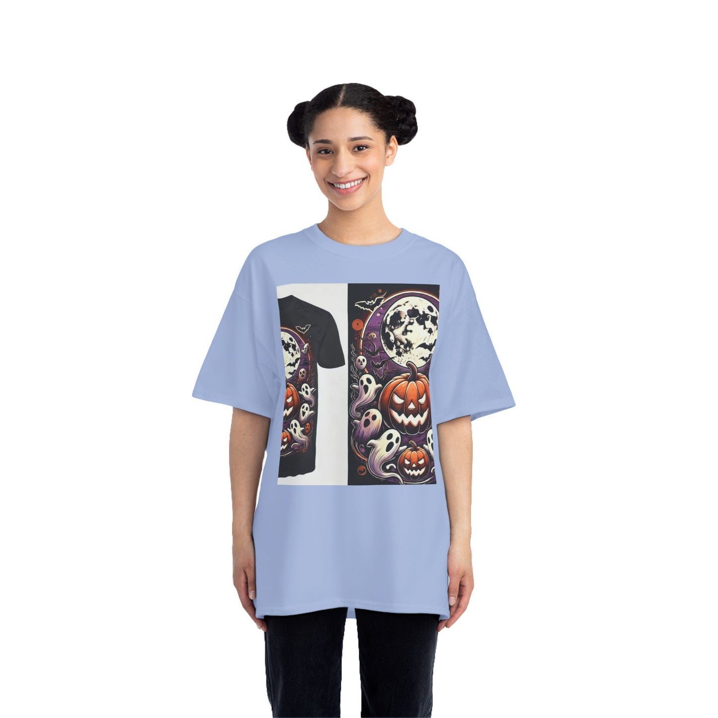 Halloween Short-Sleeve T-Shirt, With Front / Back Print