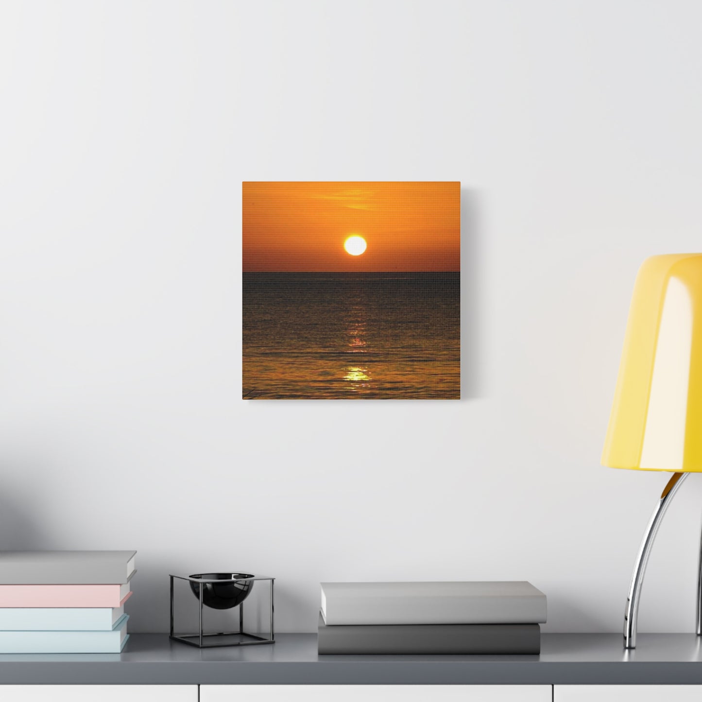 Sunset on a Matte Canvas, Stretched, 1.25"