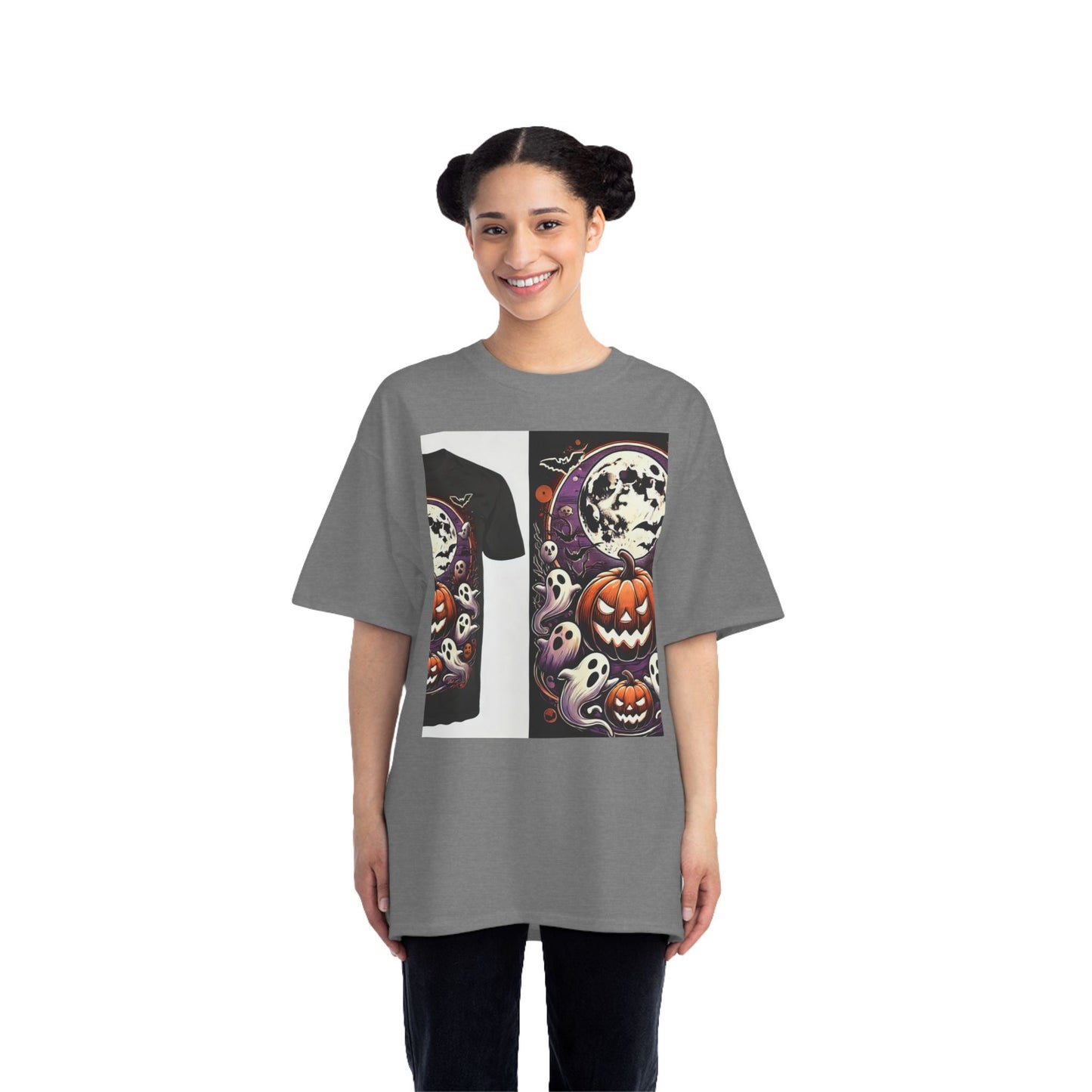 Halloween Short-Sleeve T-Shirt, With Front / Back Print