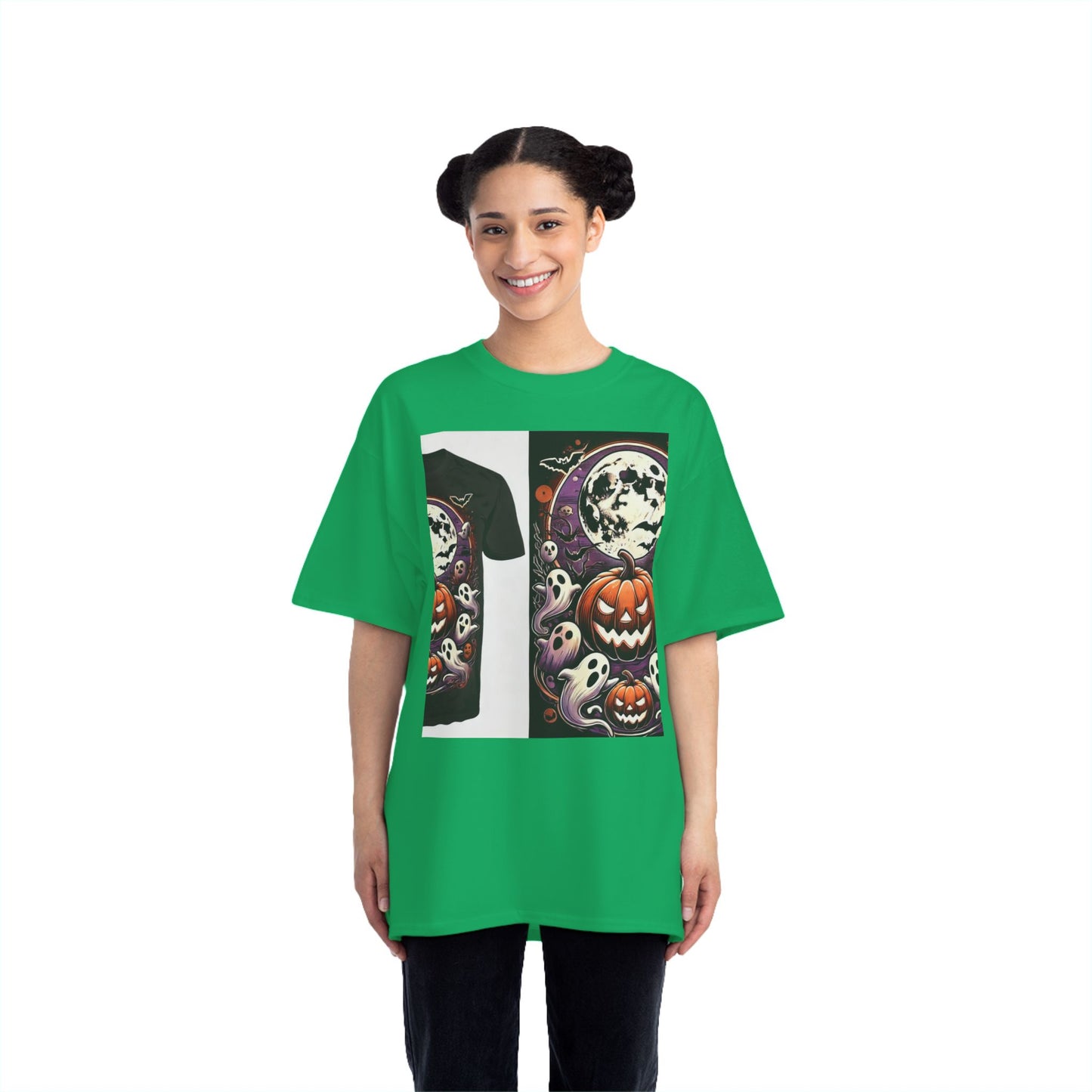 Halloween Short-Sleeve T-Shirt, With Front / Back Print