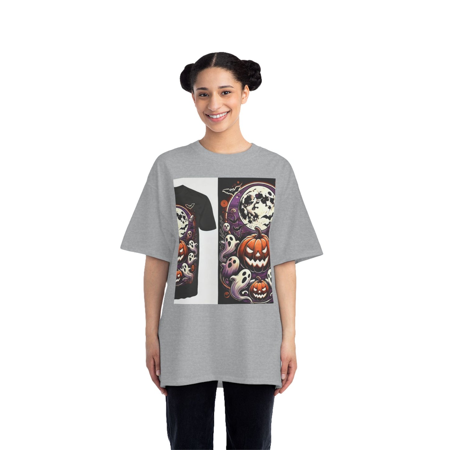 Halloween Short-Sleeve T-Shirt, With Front / Back Print