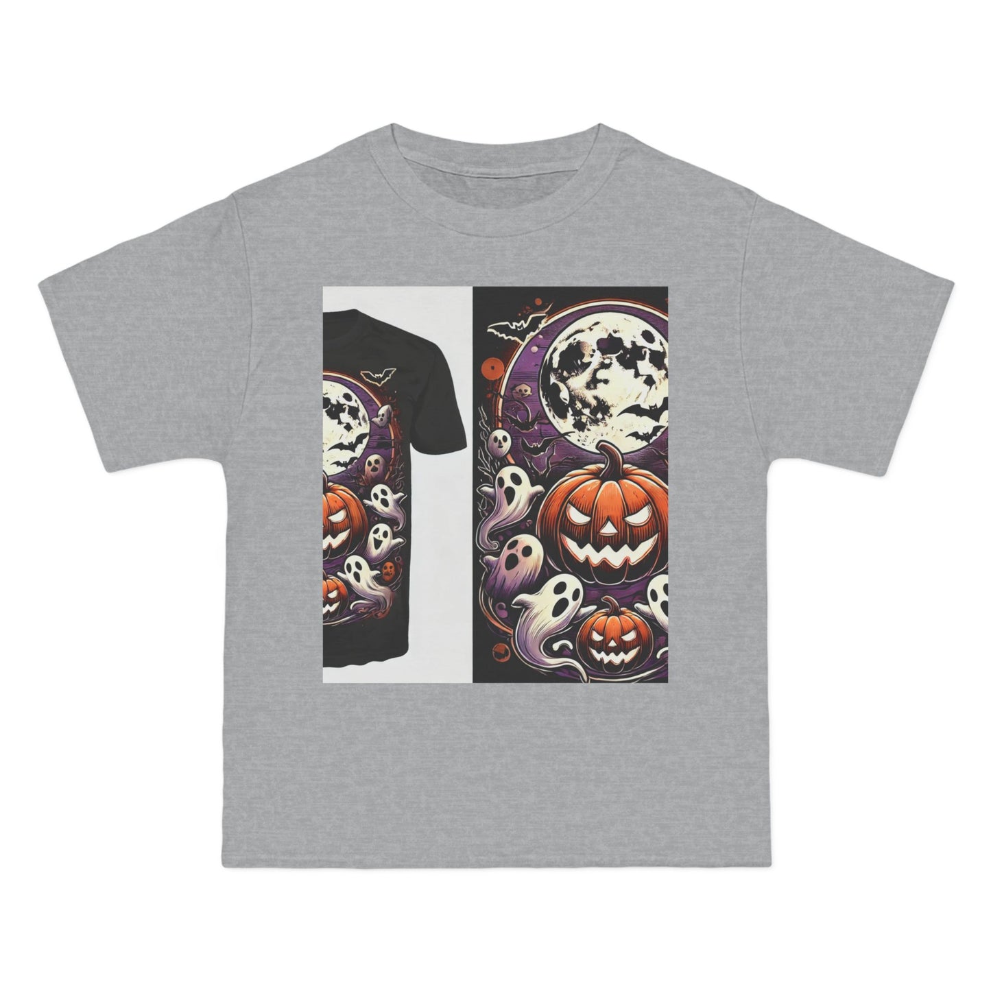 Halloween Short-Sleeve T-Shirt, With Front / Back Print