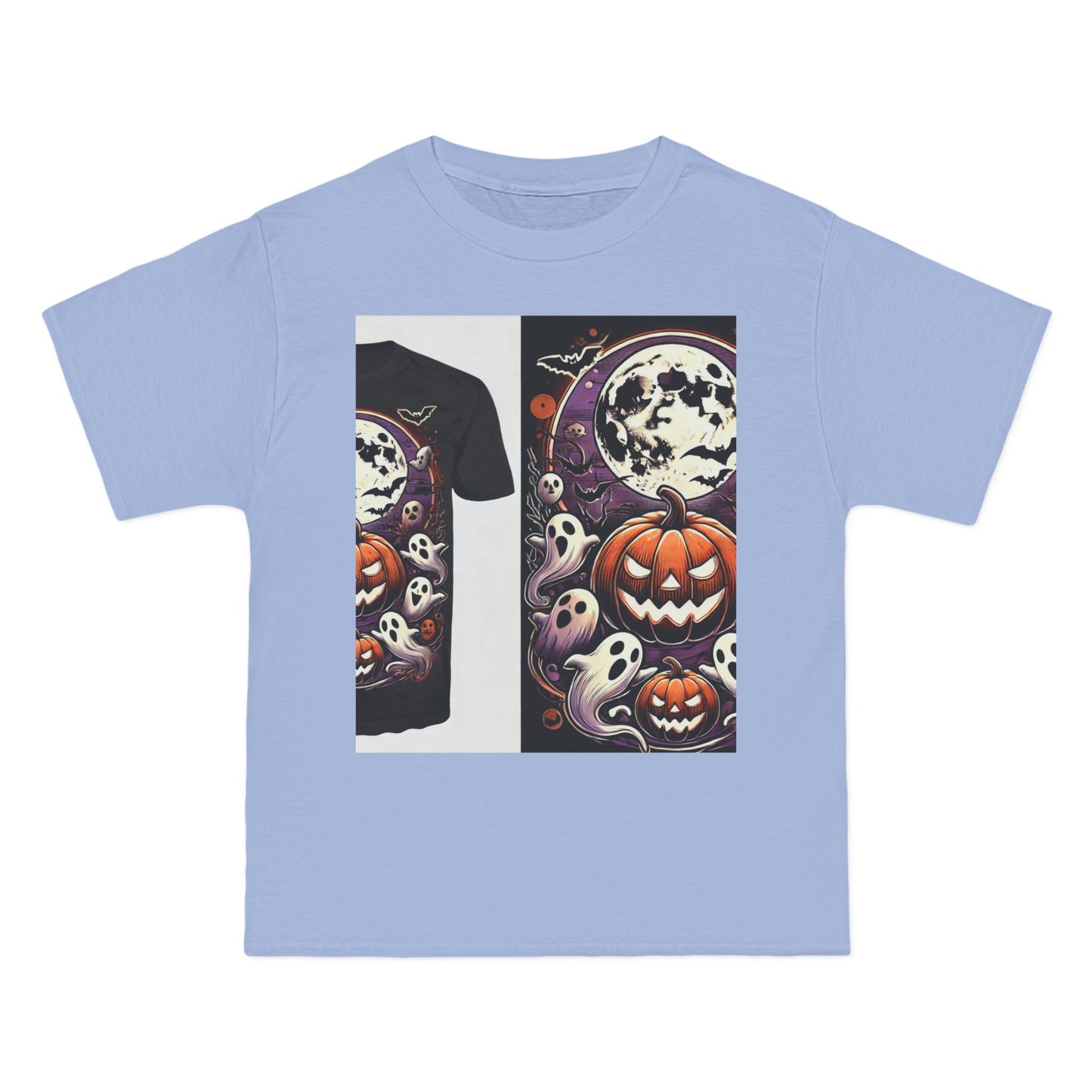 Halloween Short-Sleeve T-Shirt, With Front / Back Print