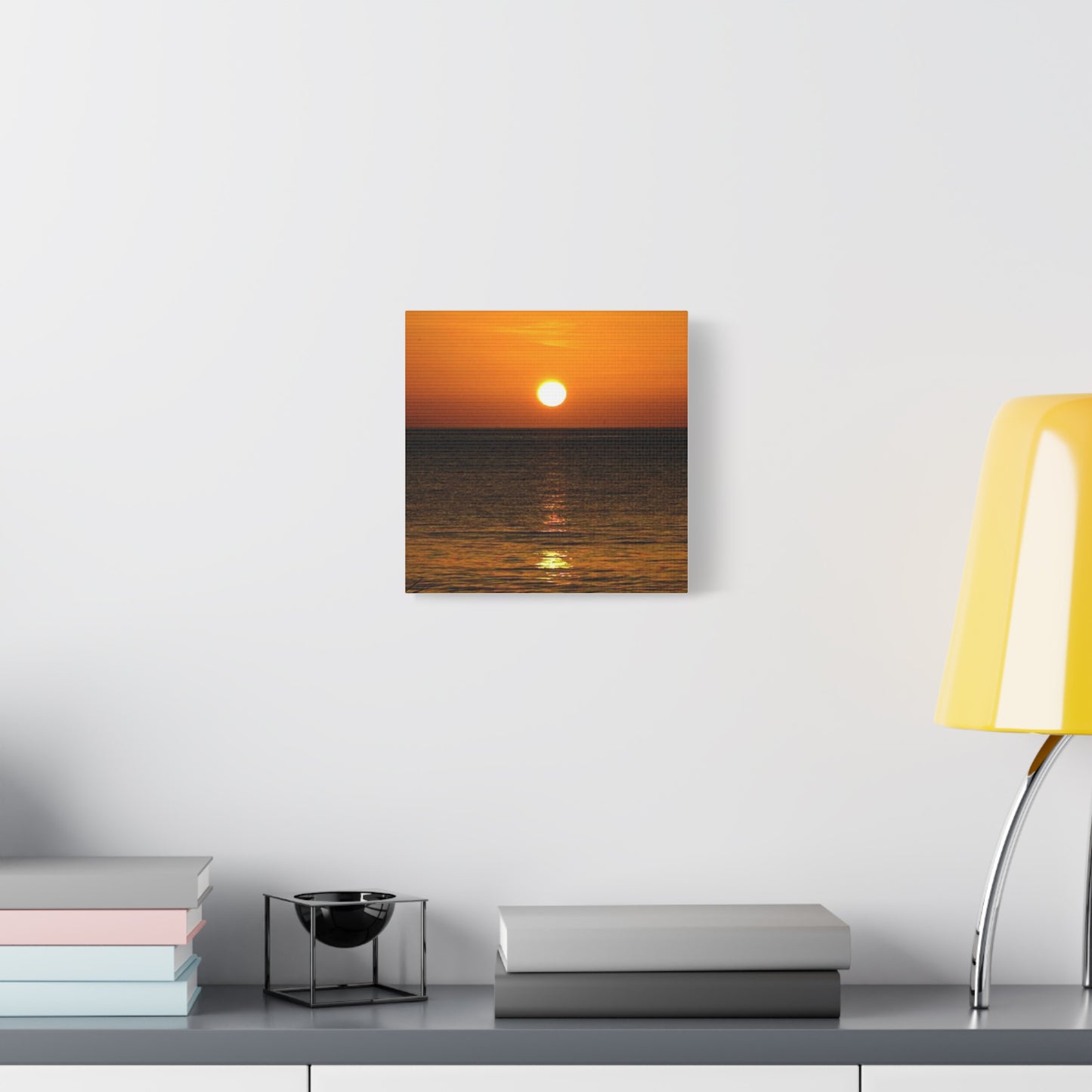 Sunset on a Matte Canvas, Stretched, 1.25"